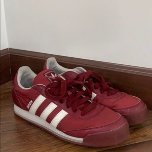 Adidas Orion red shoes men’s 9.5